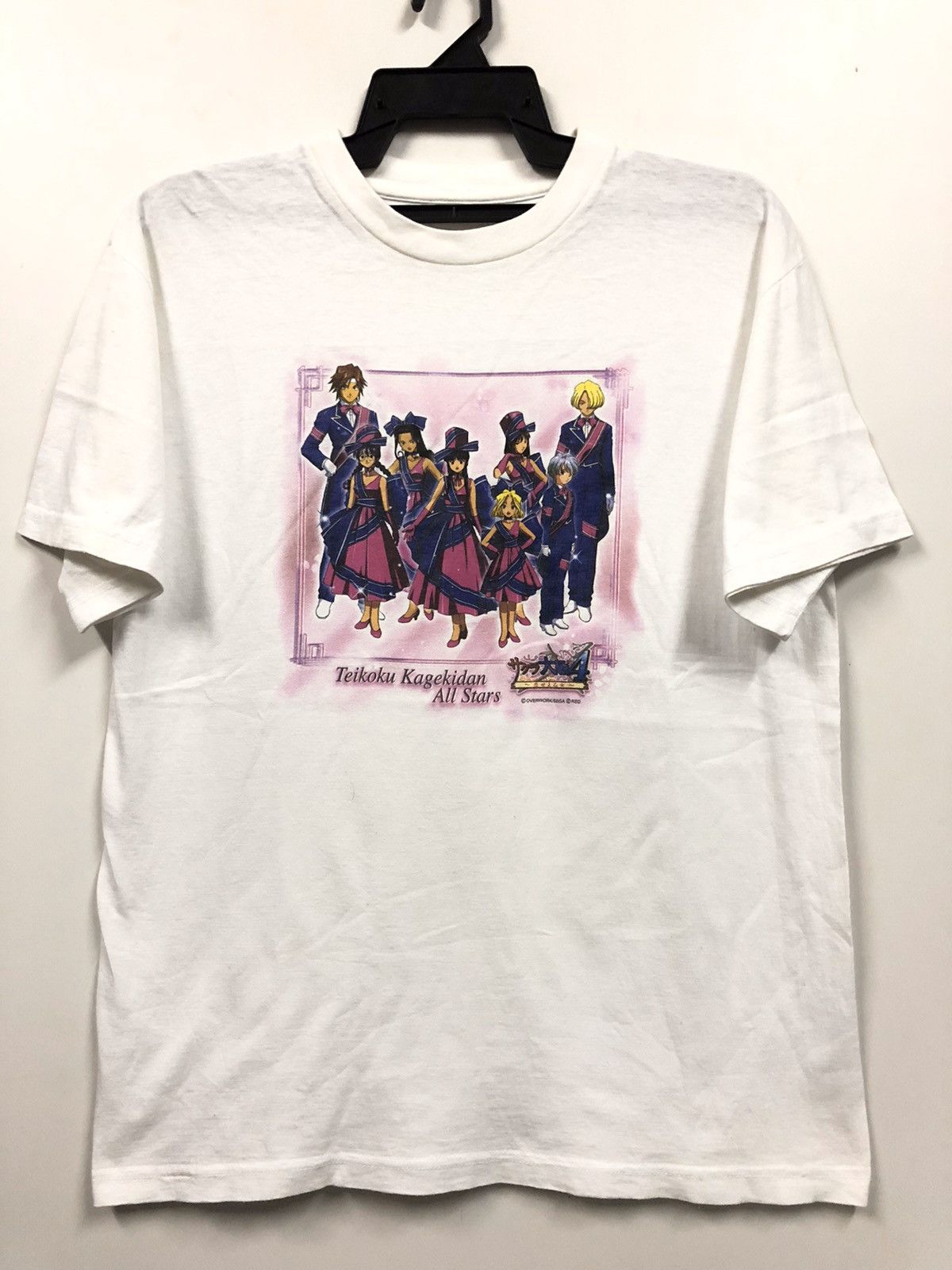 Optic Gaming X Vintage Vintage 90s Teikoku Kagekidan Sega All Star Game Shirt Hoodie, Sweatshirt | PodTeesHub.com
