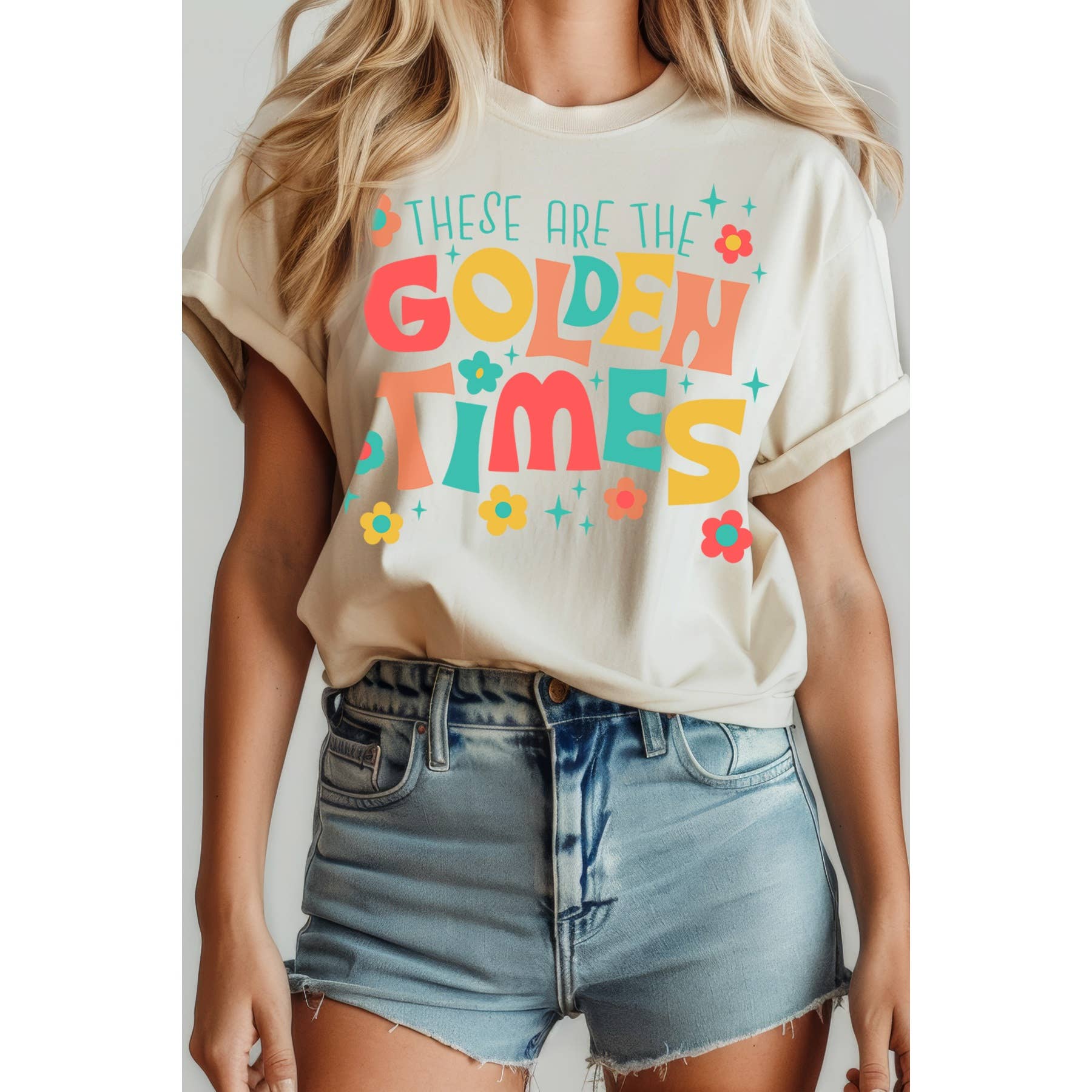 Golden Times Short Sleeve Tee Hoodie, Sweatshirt | PodTeesHub.com