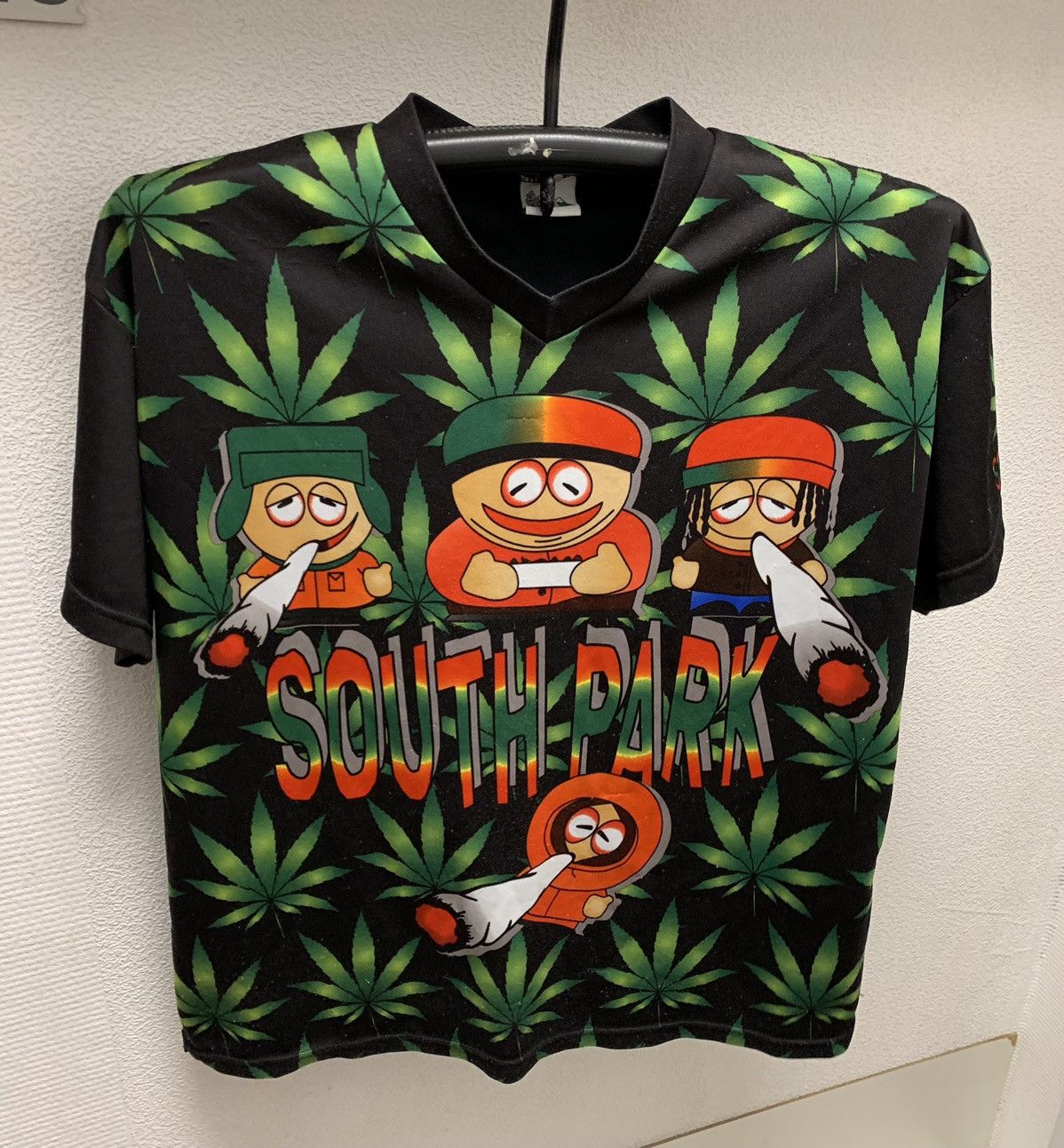 Band Tees South Park 2001 Vintage T Shirt L Sz Hemp Rasta Drug Hoodie, Sweatshirt | PodTeesHub.com
