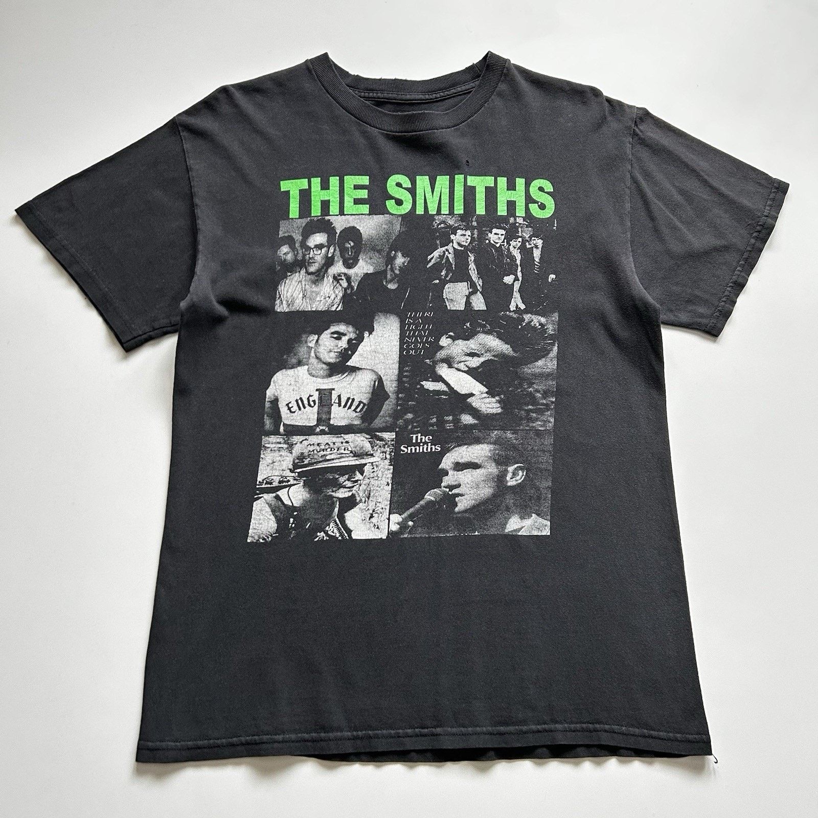 Vintage The Smiths T Shirt Medium Faded Black Y2k Morrissey Hoodie, Sweatshirt | PodTeesHub.com