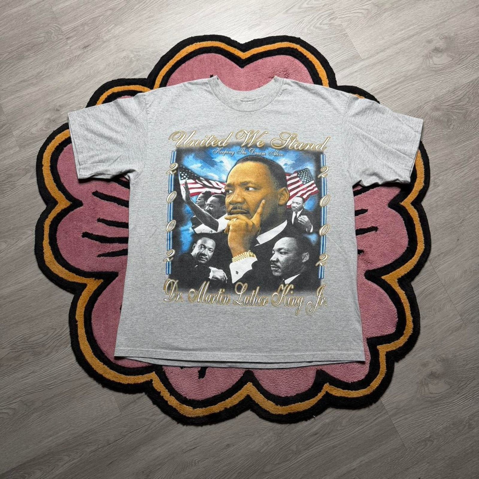 Vintage Y2k Martin Luther King Double Sided Logo Rap T Shirt Hoodie, Sweatshirt | PodTeesHub.com