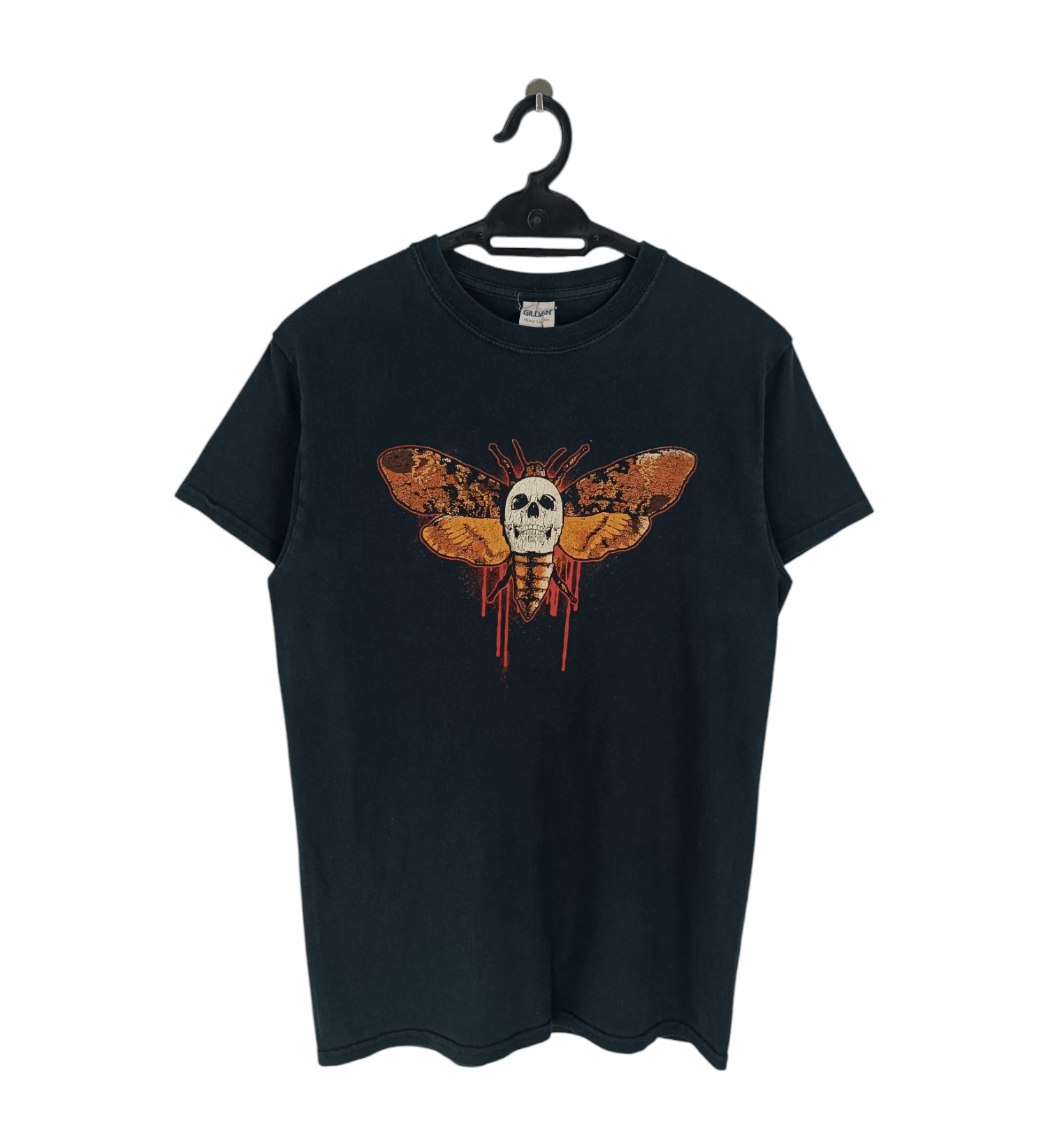 Vintage Silence Of The Lambs Moth Psych Horror Tee Hoodie, Sweatshirt | PodTeesHub.com