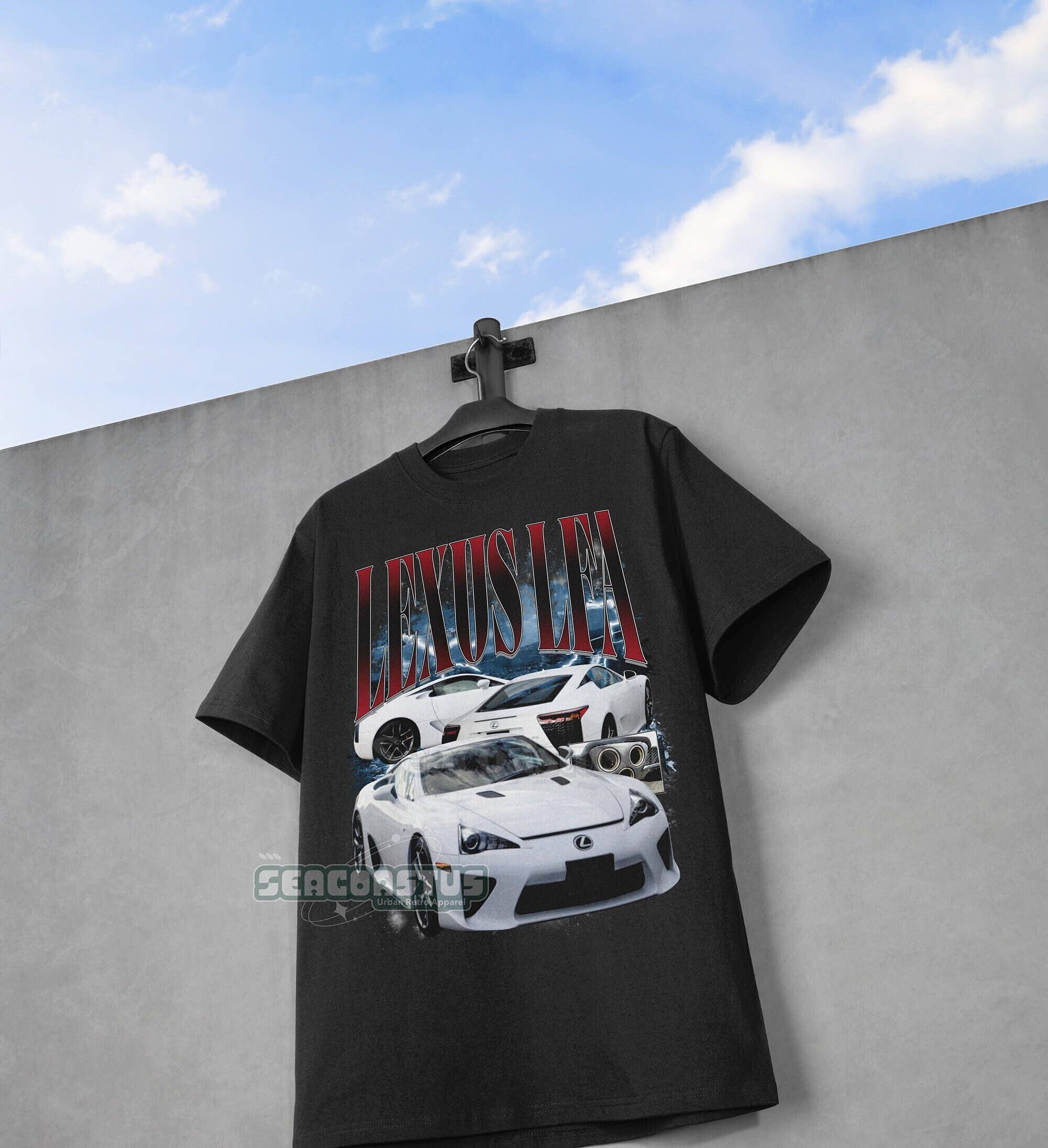 Lexus Lfa Vintage T-Shirt Retro 90's Jdm Graphic Tee Hoodie, Sweatshirt | PodTeesHub.com