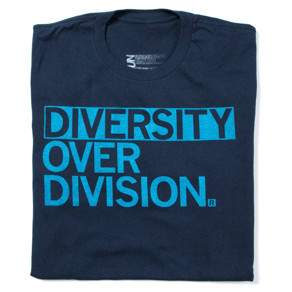 Diversity Over Division T-Shirt Hoodie, Sweatshirt | PodTeesHub.com
