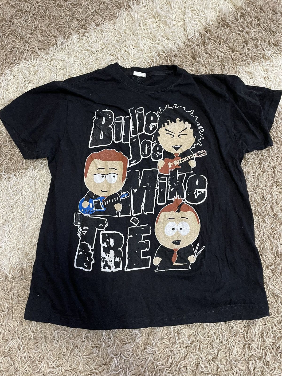 Vintage Green Day South Park Band Tee Punk Rock Hoodie, Sweatshirt | PodTeesHub.com