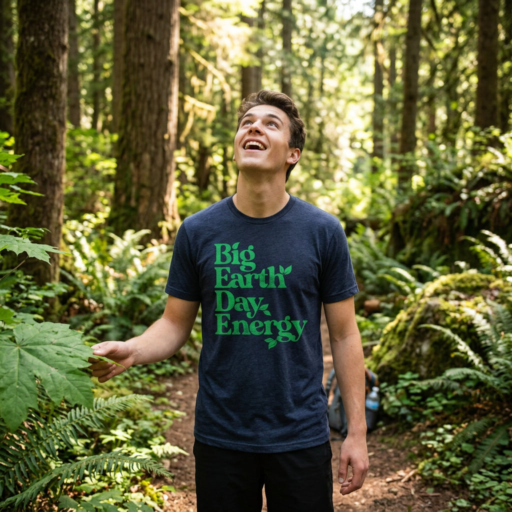Big Earth Day Energy Men's T Shirt