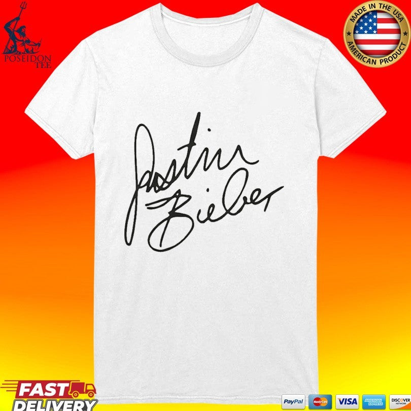 Billie Eilish Wearing Justin Bieber T-shirt
