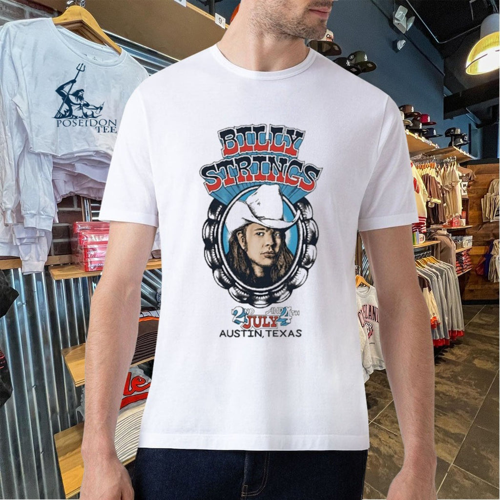 Billy Strings July 2-4 2026 Austin Texas Event T-shirt
