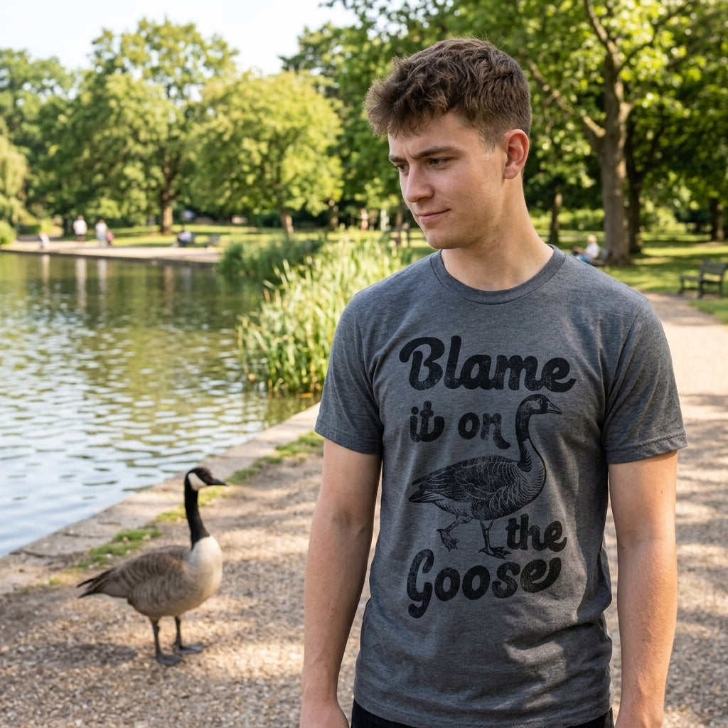 Blame It On The Goose Men's T Shirt