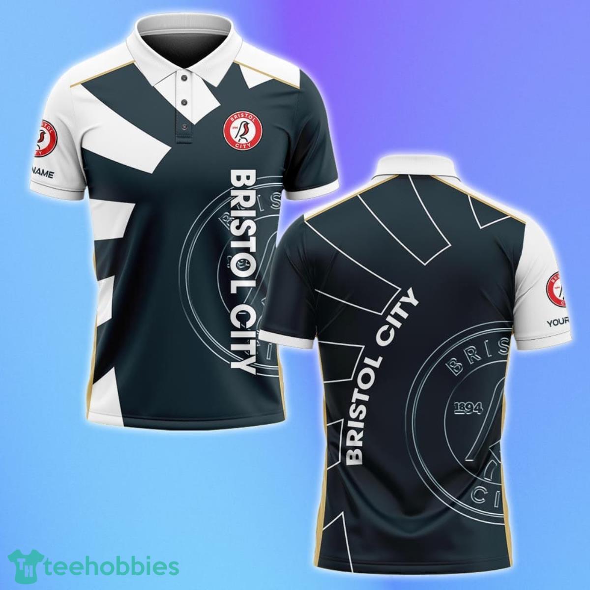 Bristol City Polo Shirt Custom Name Gifts For Loved Ones