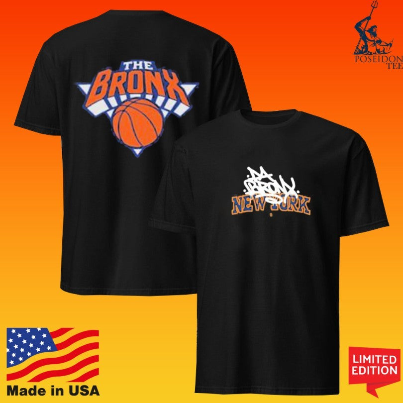 Bronx Native Bronx Basketball 2026 Playoff Edition Heavyweight Loose Fit T-shirt