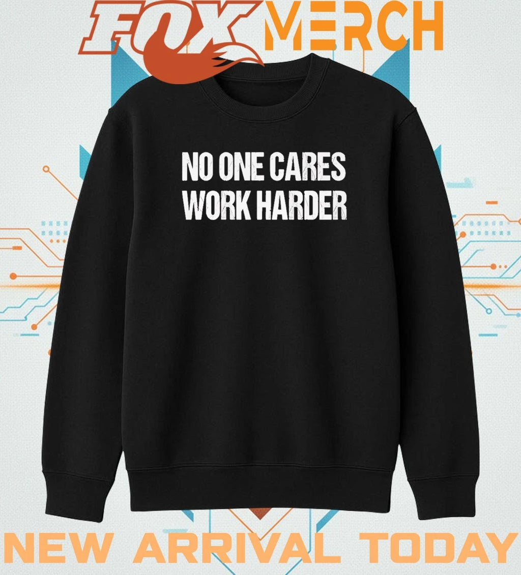 Bryson DeChambeau no one cares work harder t-shirt
