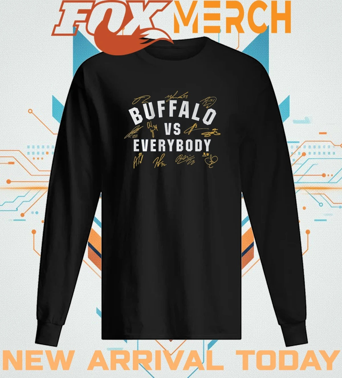 Buffalo Hockey vs Everybody signature shirt