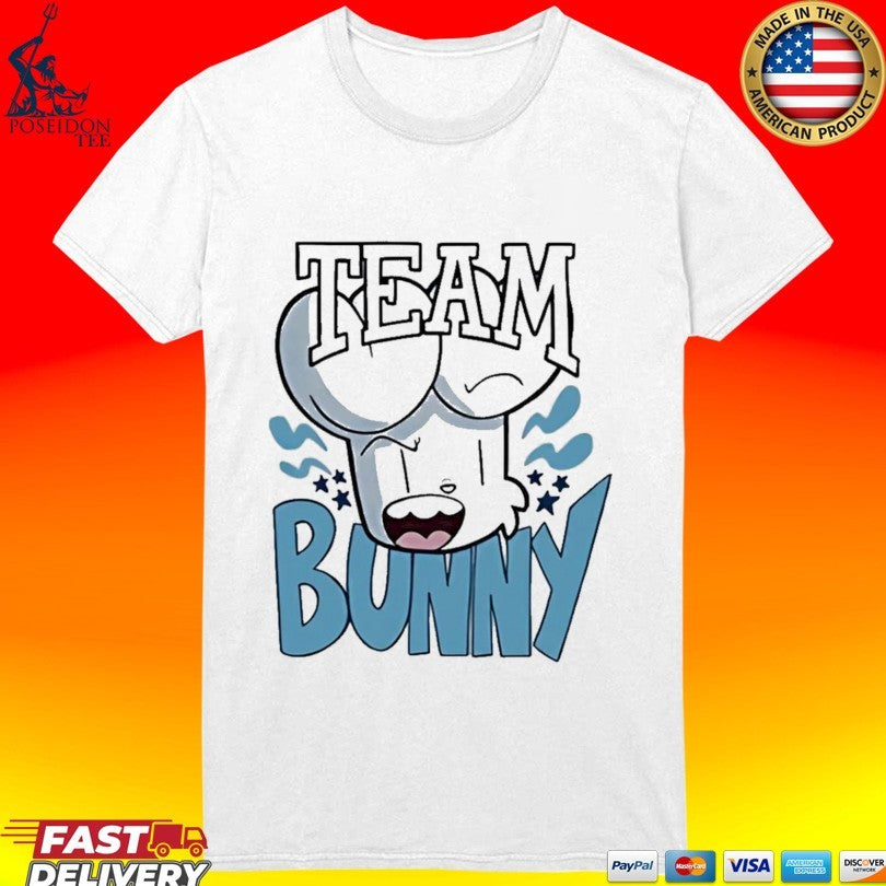 Bunny Vs Monkey Team Bunny Graphic T-shirt