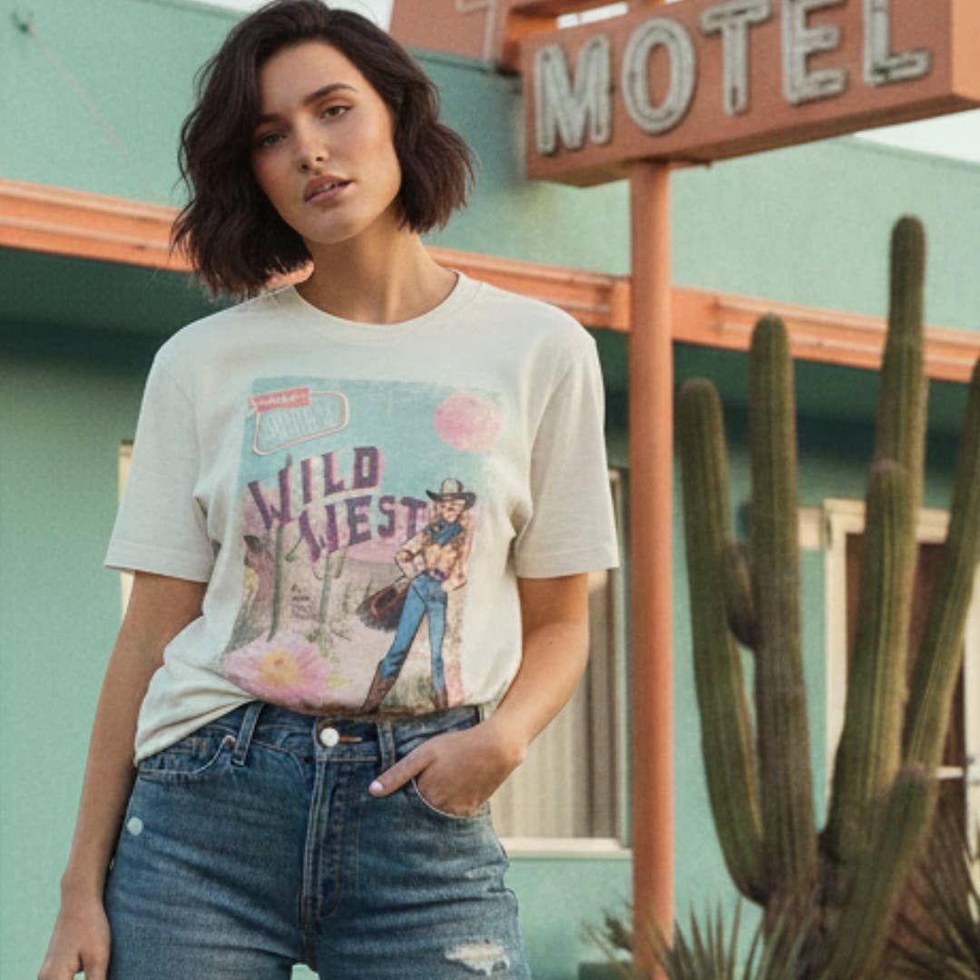 Ranch Glam Western Country Pop Art Wild West  Graphic Tee Hoodie, Sweatshirt | PodTeesHub.com