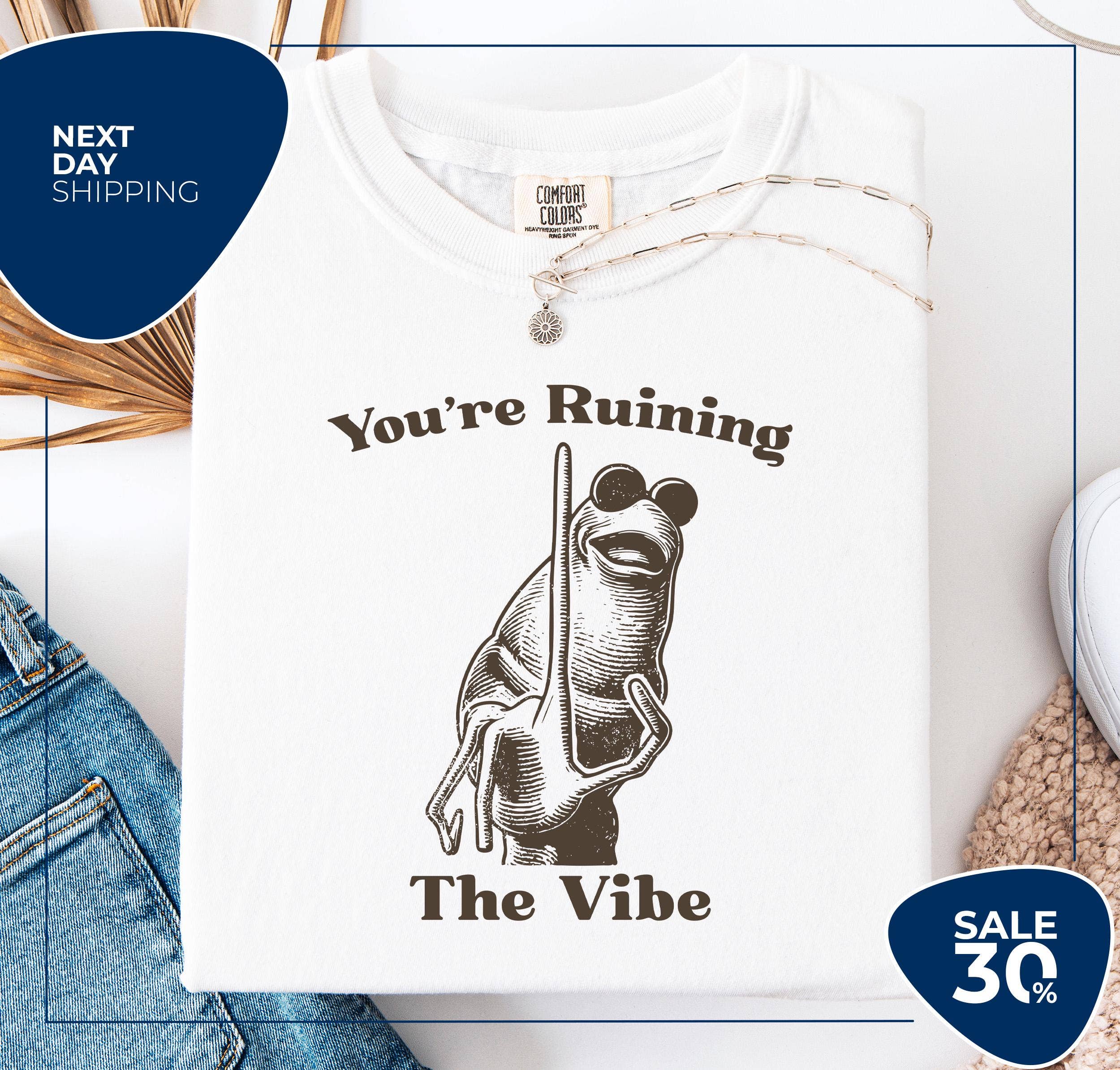 Ruining the Vibe Marcus the Worm Funny Meme Shirt Hoodie, Sweatshirt | PodTeesHub.com