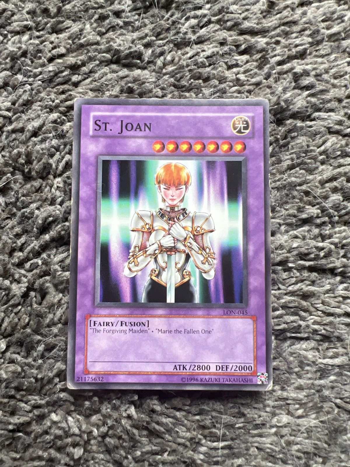 Vintage 1996 Konami Yu Gi Oh St Joan Card T-Shirts, Hoodie, Sweatshirt | PodTeesHub.com