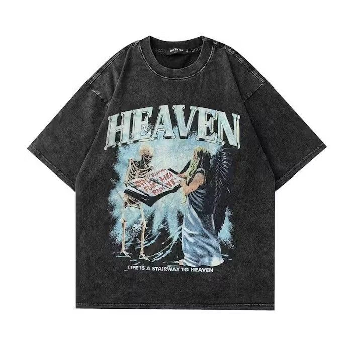 Japanese Brand Heaven Streetwear Shirt Y2k Shirt Retro Shirt Hoodie, Sweatshirt | PodTeesHub.com