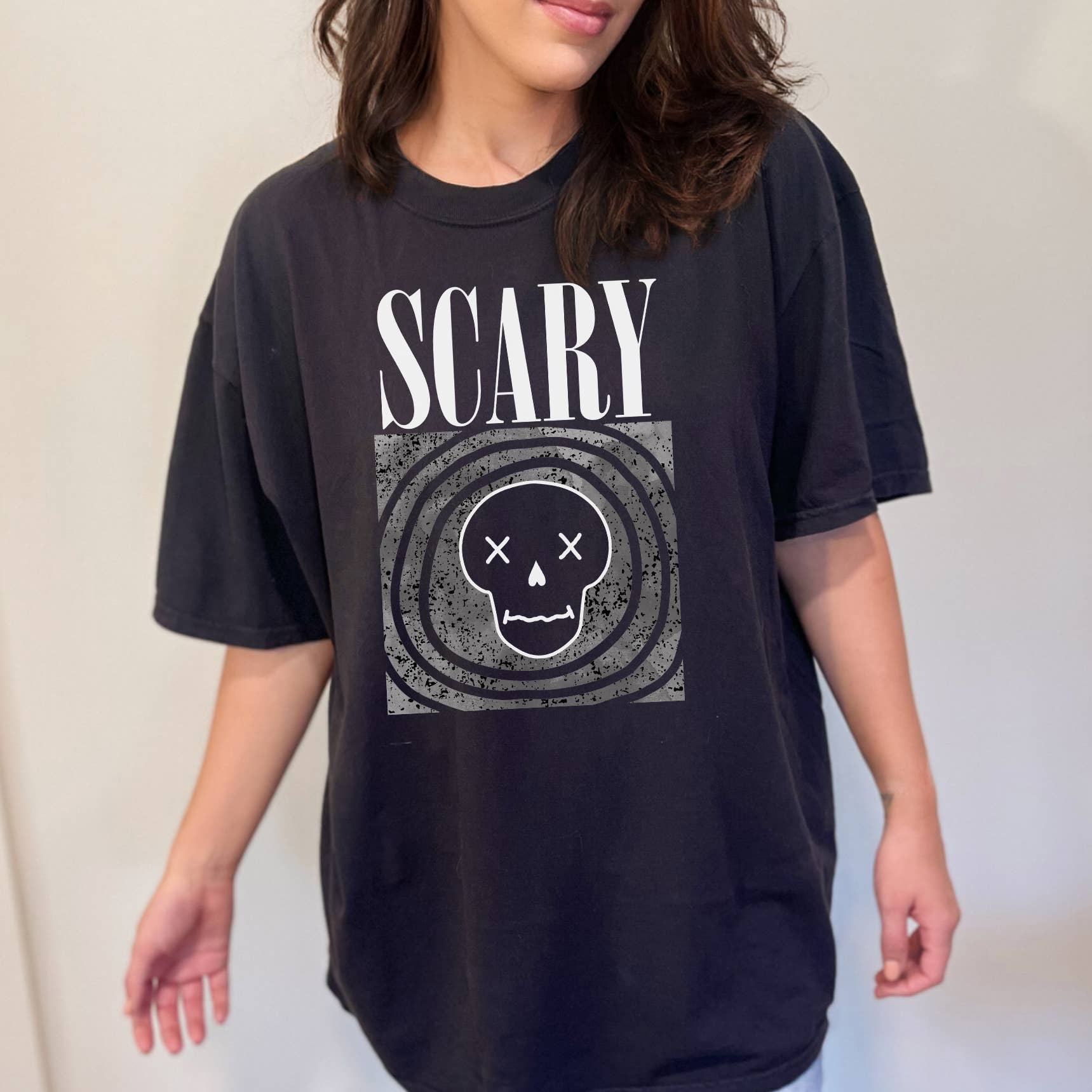 Scary Skeleton Tee | Halloween | Sizes S-2XL Hoodie, Sweatshirt | PodTeesHub.com