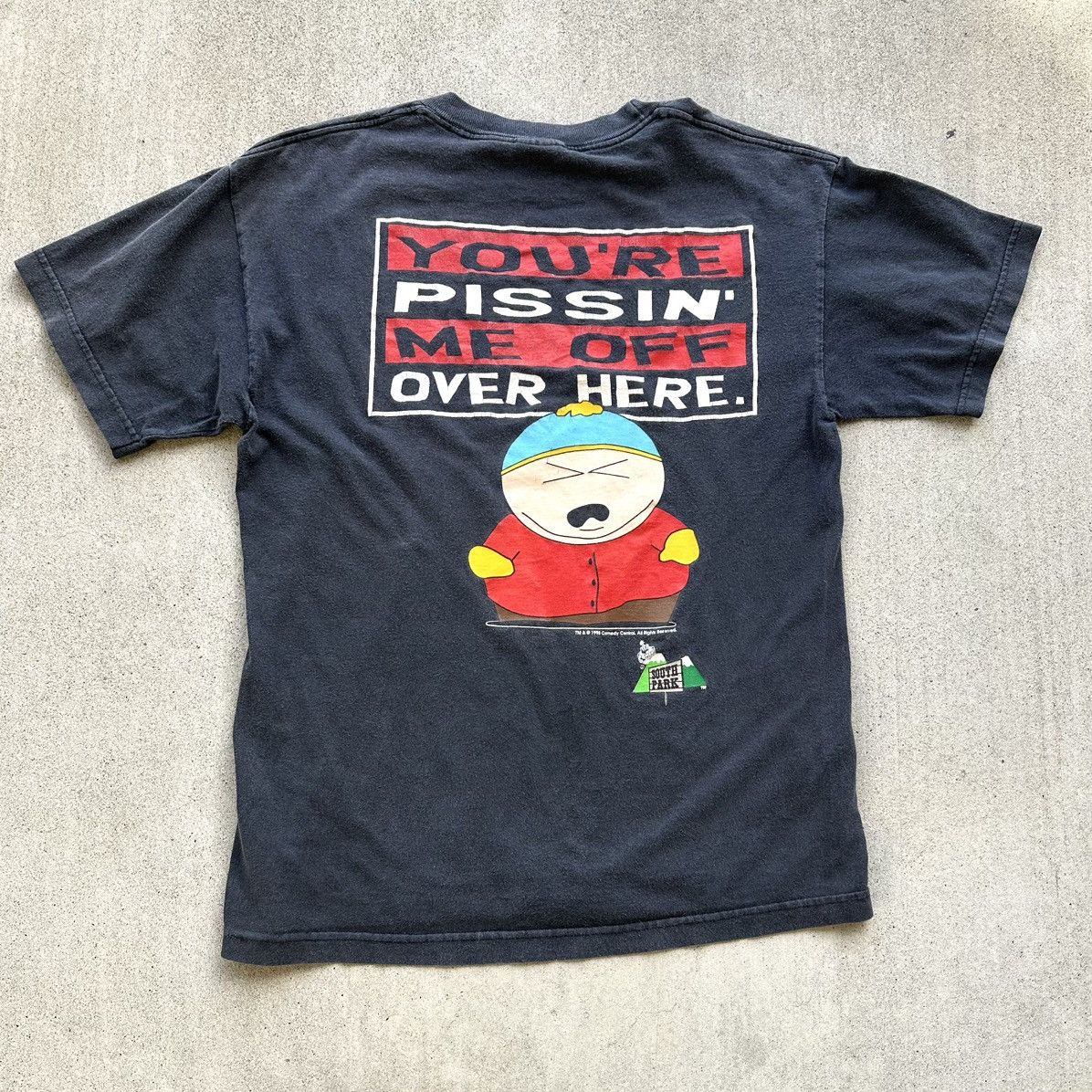 Vintage South Park T Shirt Carrman Comedy Central Cartoon Hoodie, Sweatshirt | PodTeesHub.com
