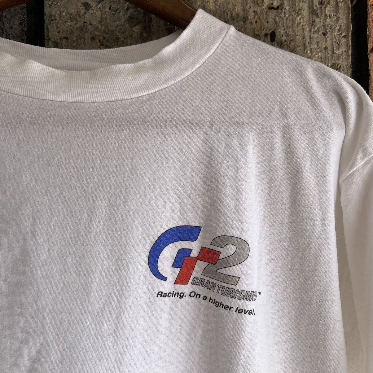 Fruit Of The Loom Vtg 1999 Rare Gran Turismo 2 Ps1 Video Game Tee Shirt Promo Hoodie, Sweatshirt | PodTeesHub.com
