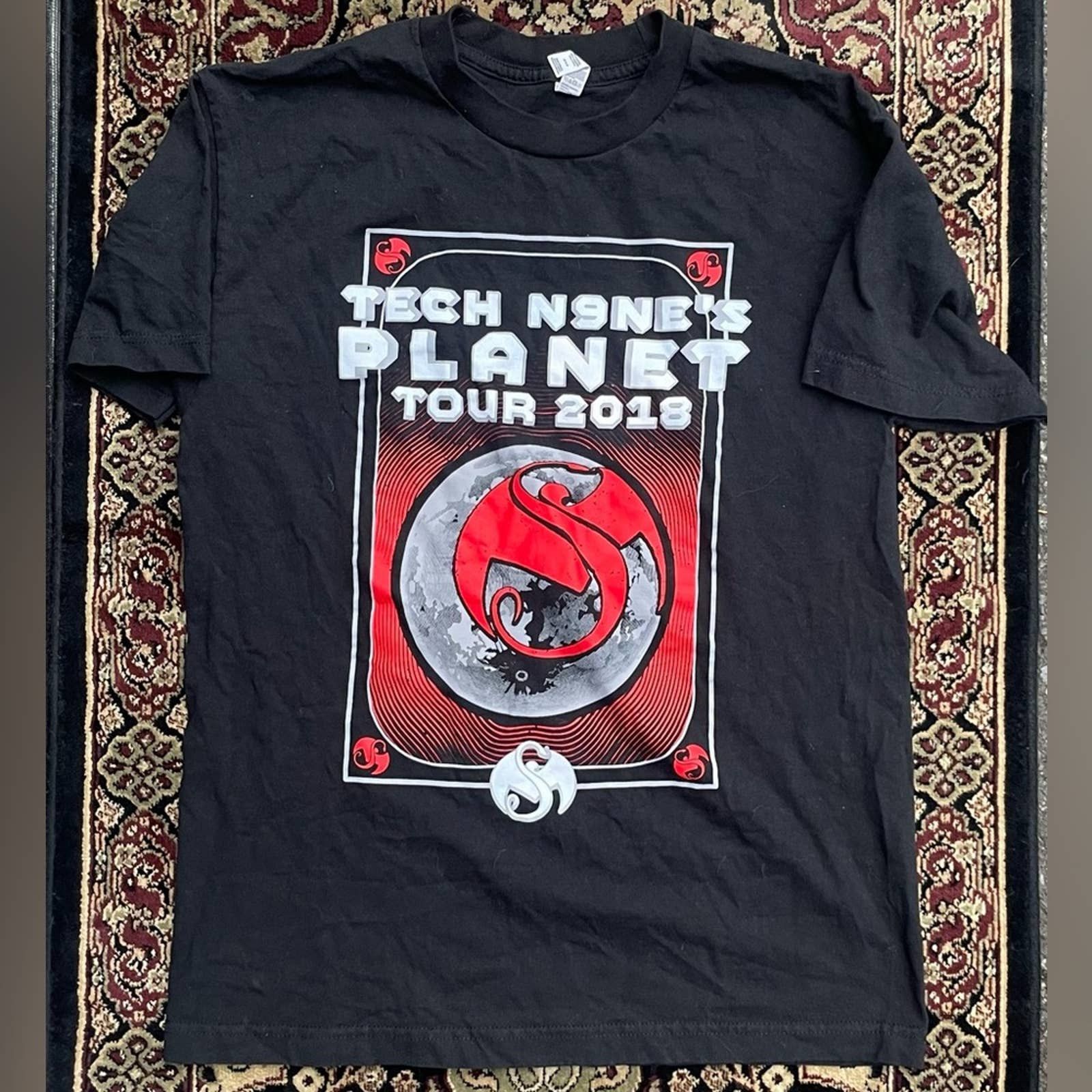 Anvil Tech N9ne S Planet Tour T Shirt 2018 Hip Hop T Shirt Rap Med Hoodie, Sweatshirt | PodTeesHub.com