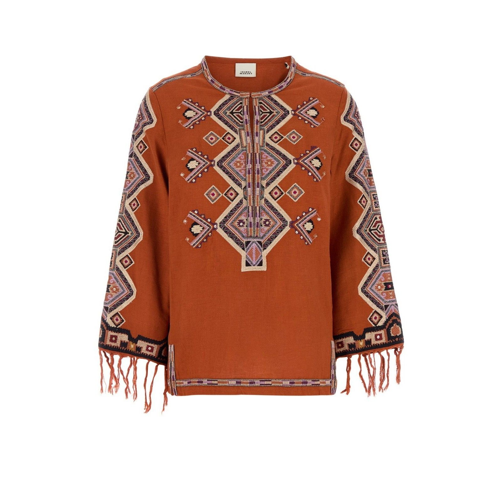 Marant Isabel Marant Zelda Orange Silk Blouse New Authentic Wome T-Shirts, Hoodie, Sweatshirt | PodTeesHub.com