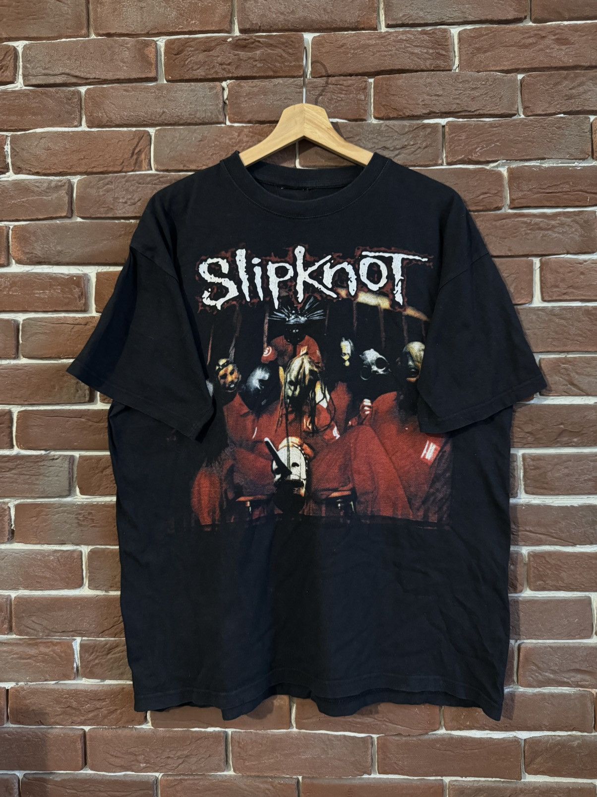 Band Tees Vintage Slipknot Self Titled 90s Tshirt Nu Metal Band Xl Hoodie, Sweatshirt | PodTeesHub.com