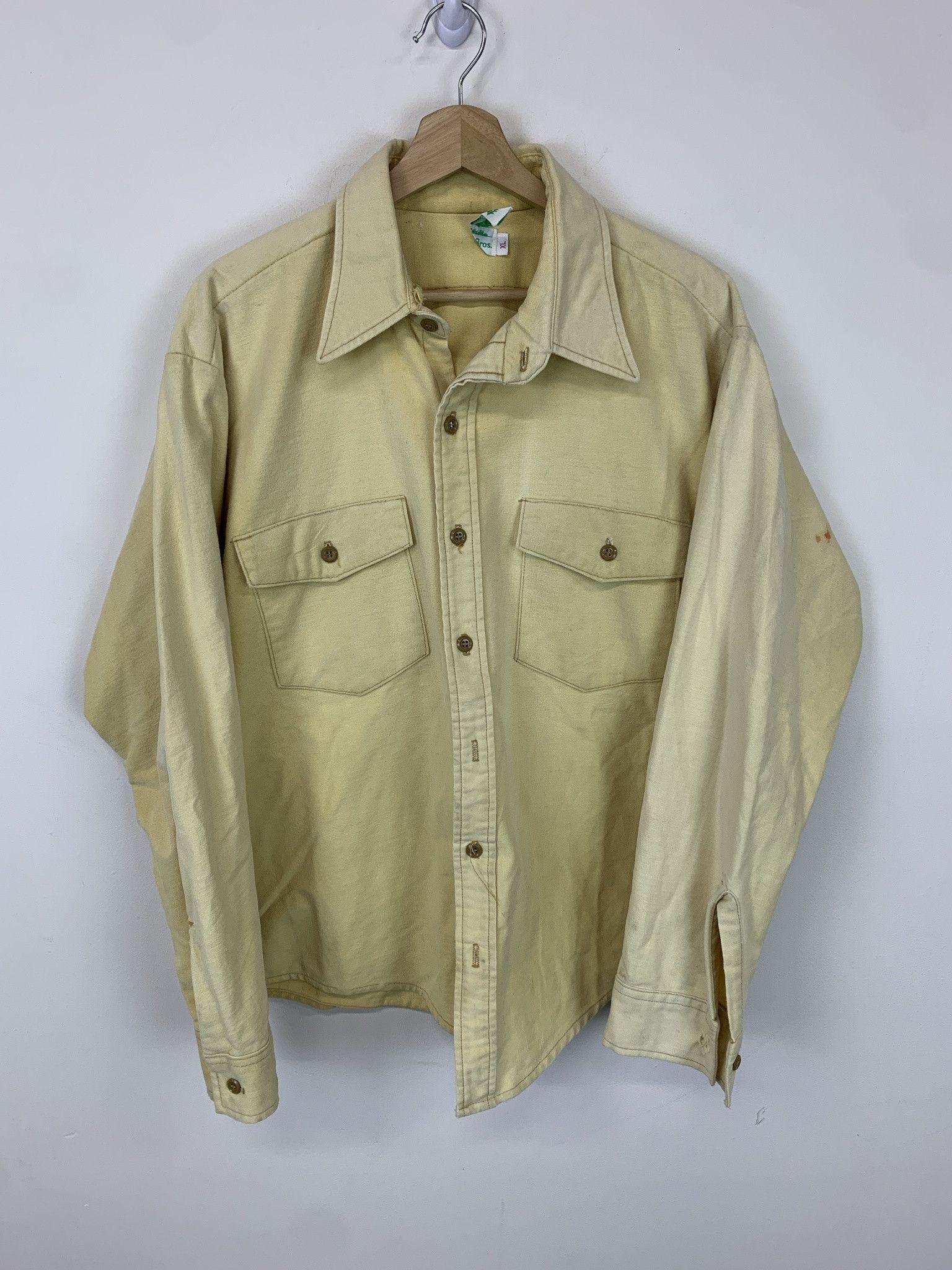 Vintage Flannel 1990s Burger Bros Minneapolis Sun Fade Flannel Size Xl T-Shirts, Hoodie, Sweatshirt | PodTeesHub.com