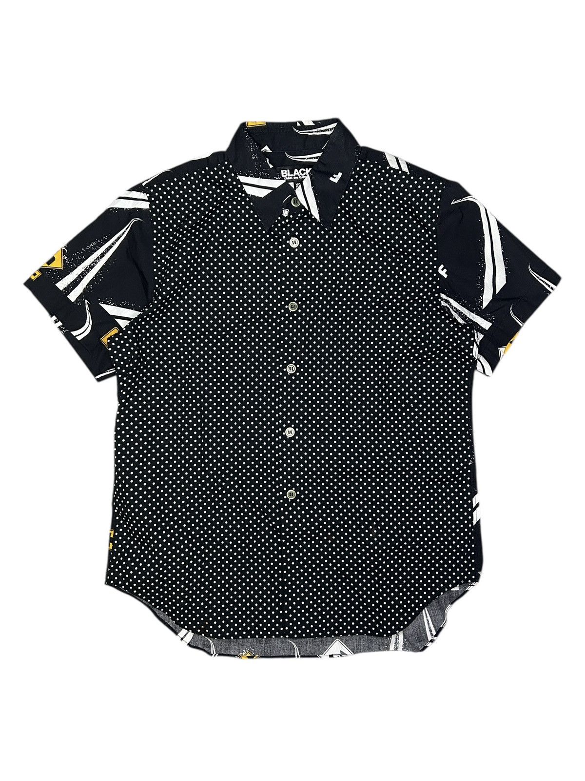 Comme Des Garcons Black F W 20 Printed Shirt Hoodie, Sweatshirt | PodTeesHub.com