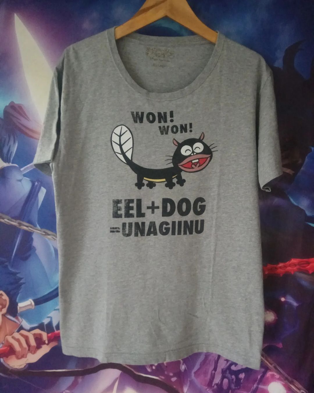 Japanese Brand Bakabon Unagi Inu Graphic Anime Tees Hoodie, Sweatshirt | PodTeesHub.com