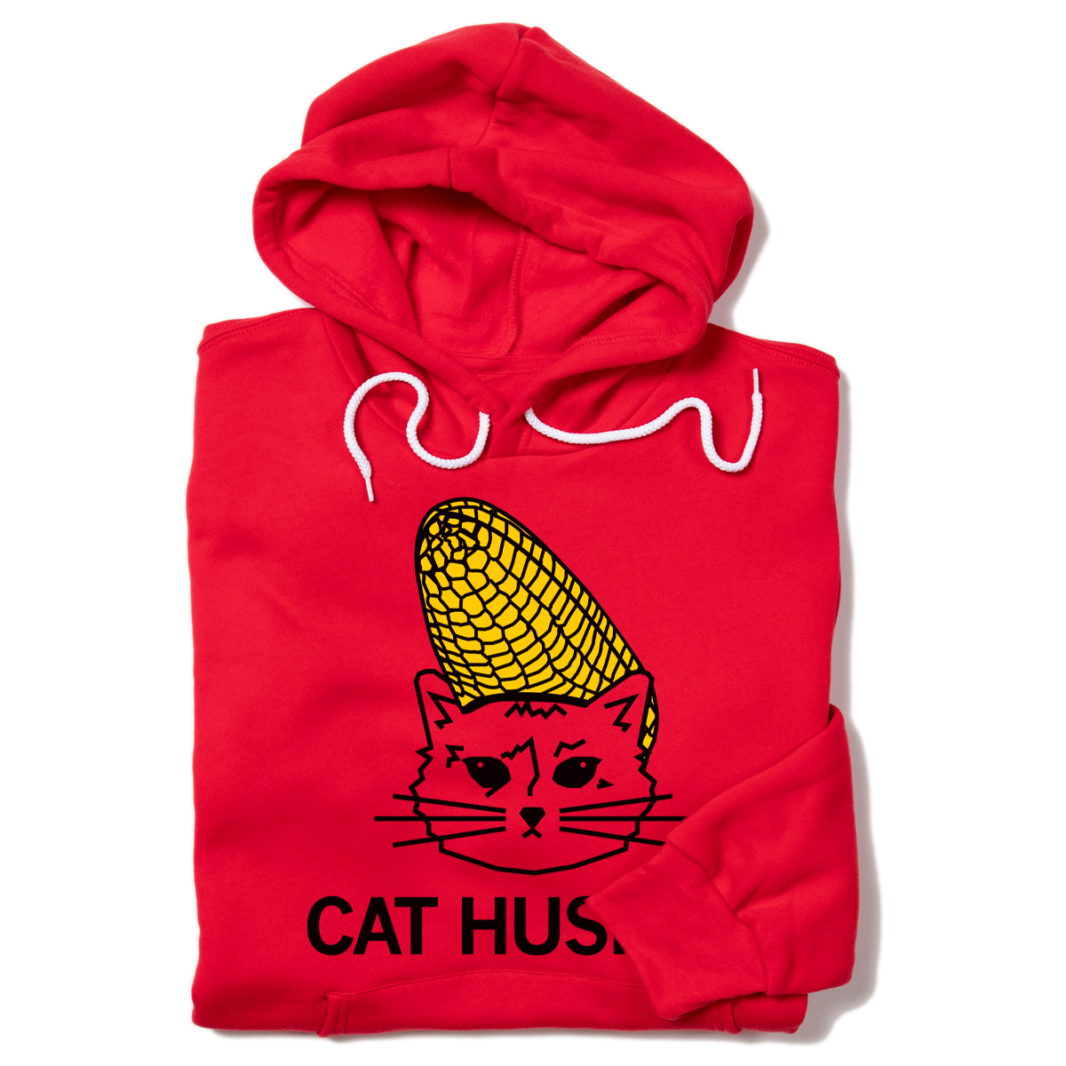 Cat Husker Pullover Hoodie T-Shirts, Sweatshirt | PodTeesHub.com