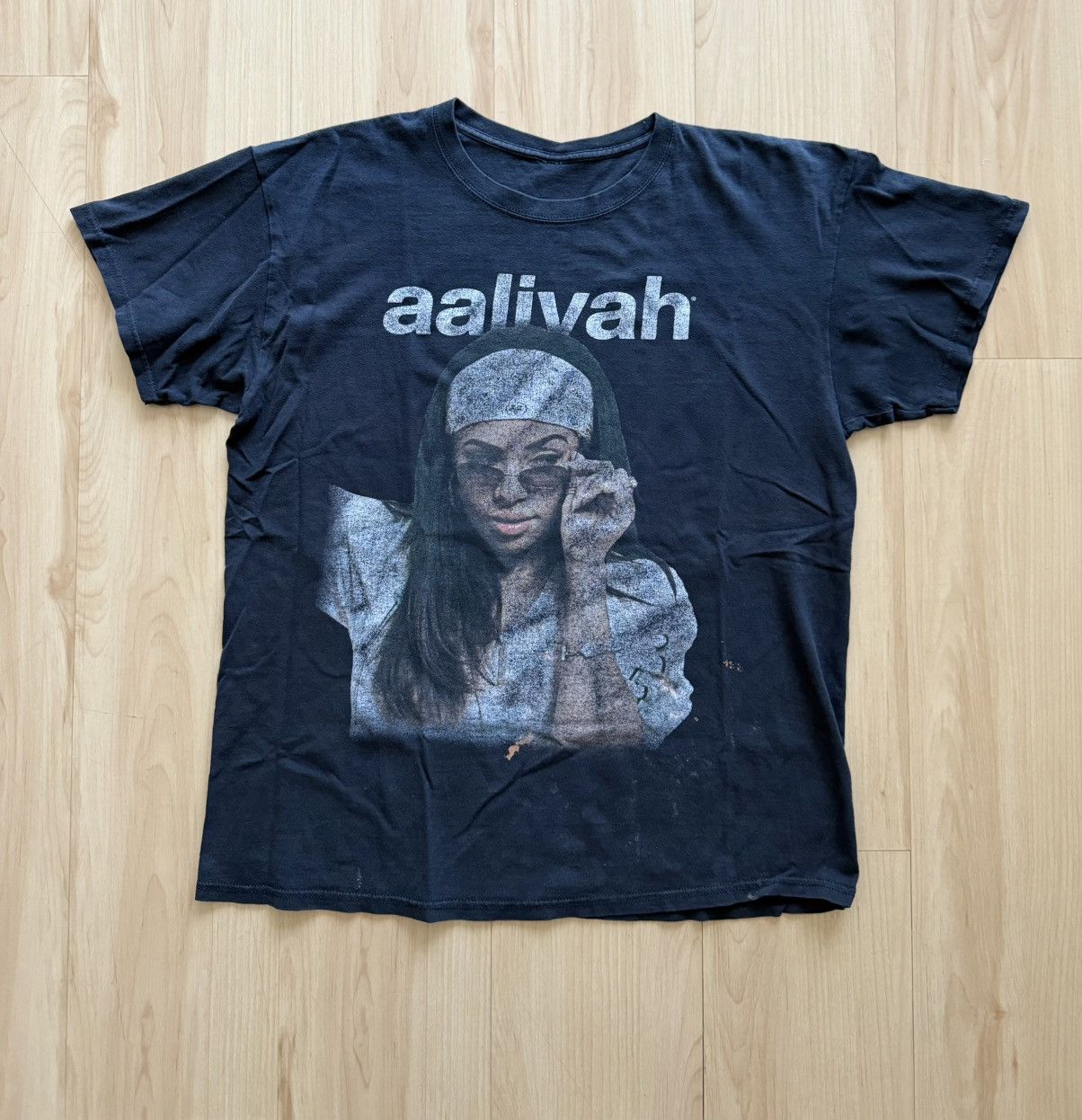Vintage Aaliyah Y2k 2000s Promo Rap Hip Hop T Shirt Hoodie, Sweatshirt | PodTeesHub.com