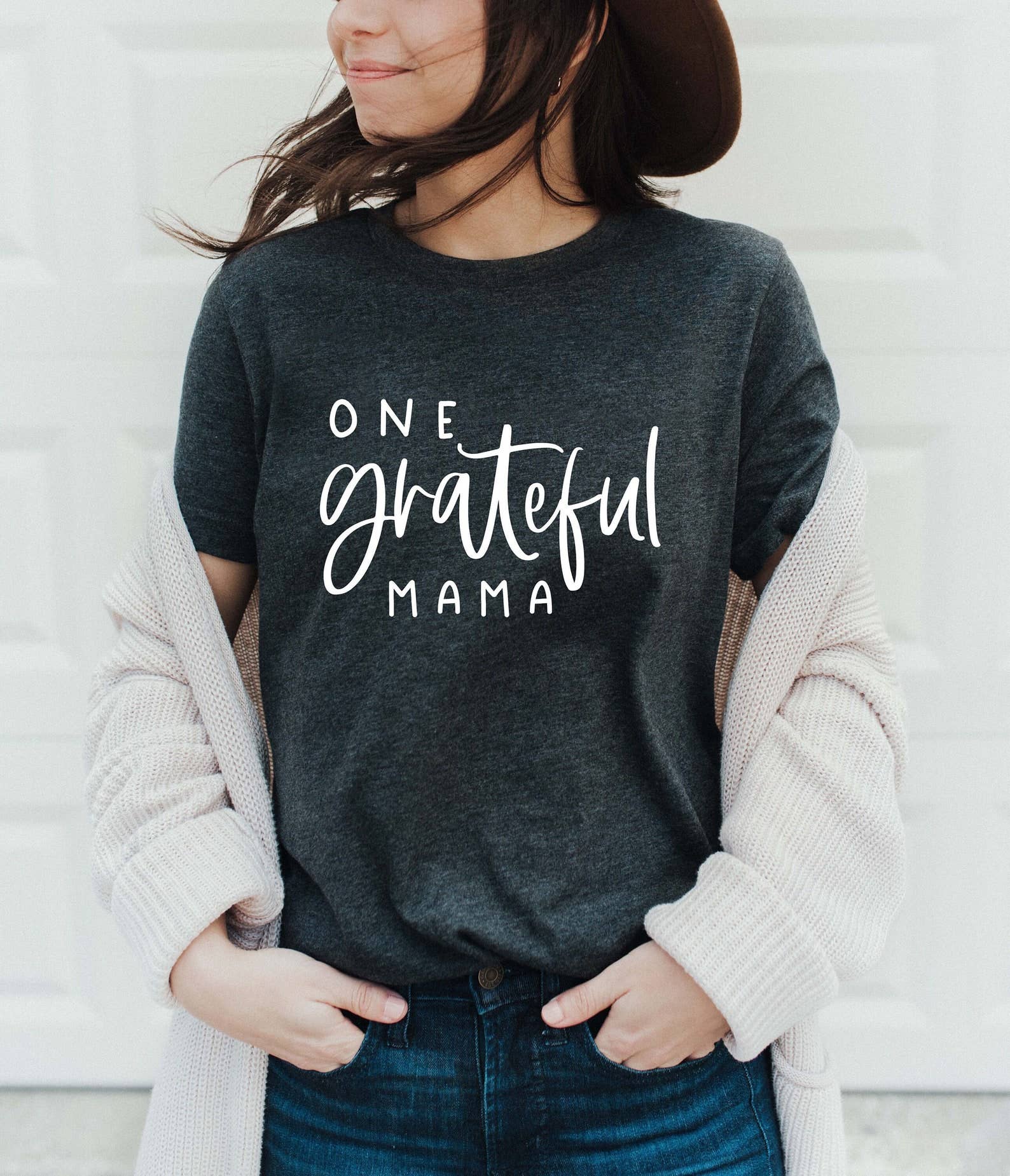One Grateful Mama T-Shirt Hoodie, Sweatshirt | PodTeesHub.com