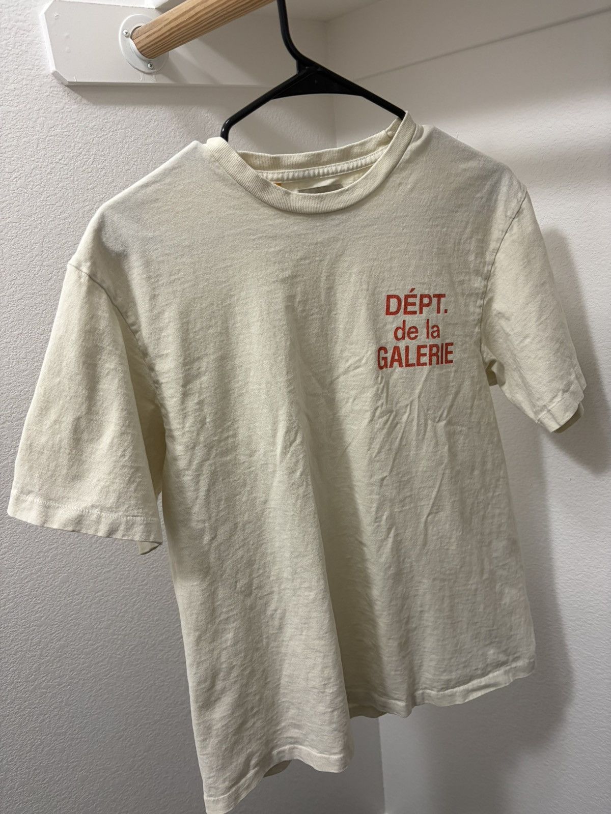 Dept Gallery Dept De La Off White Logo Shirt T-Shirts, Hoodie, Sweatshirt