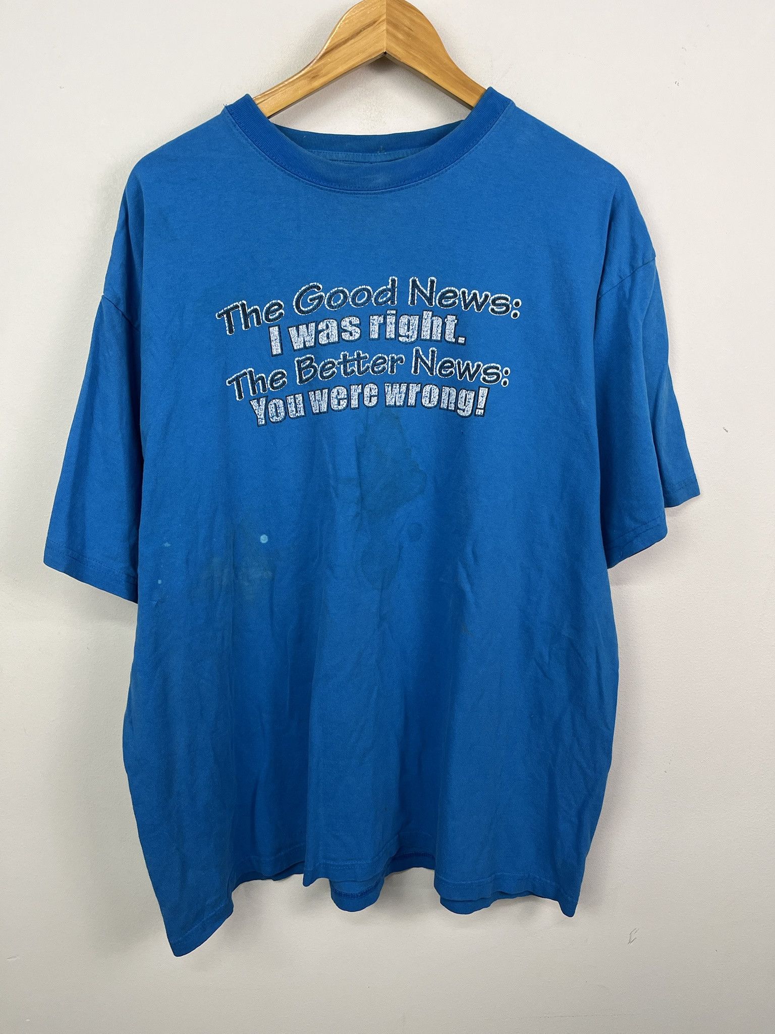 Vintage 90 S Good News I Was Right Better News You Were Wrong Joke Funny Pul T-Shirts, Hoodie, Sweatshirt