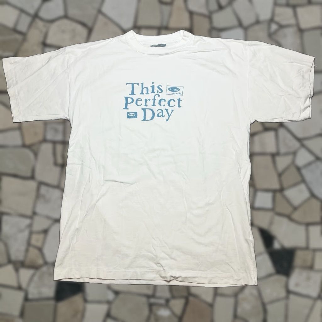 Vintage This Perfect Day Snap Records Promo Band Rare Xl White Print T-Shirts, Hoodie, Sweatshirt