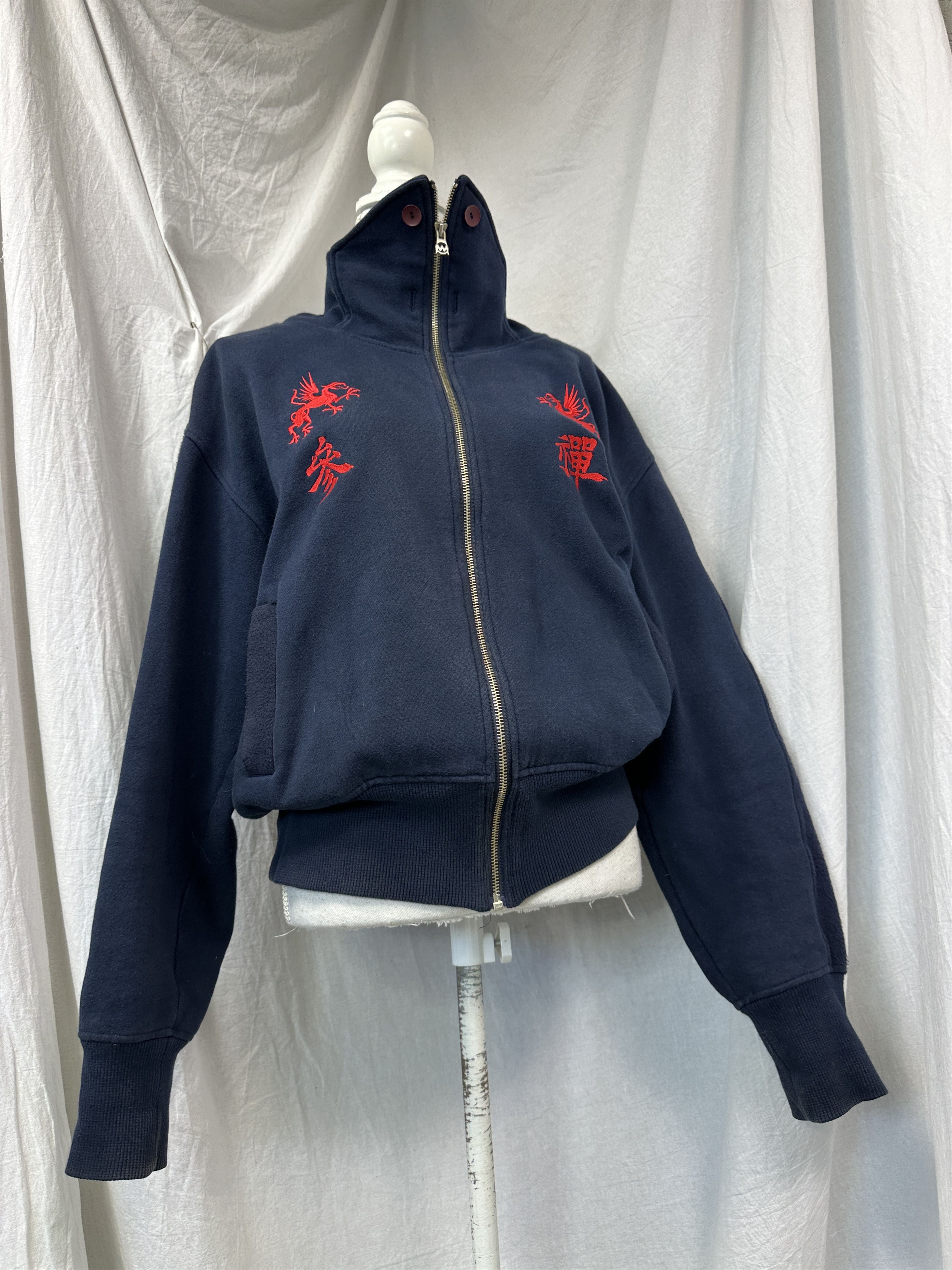 Vintage Streetwear Sporty Chinese Hiphop Zip Sweatshirt Y2k T-Shirts, Hoodie | PodTeesHub.com