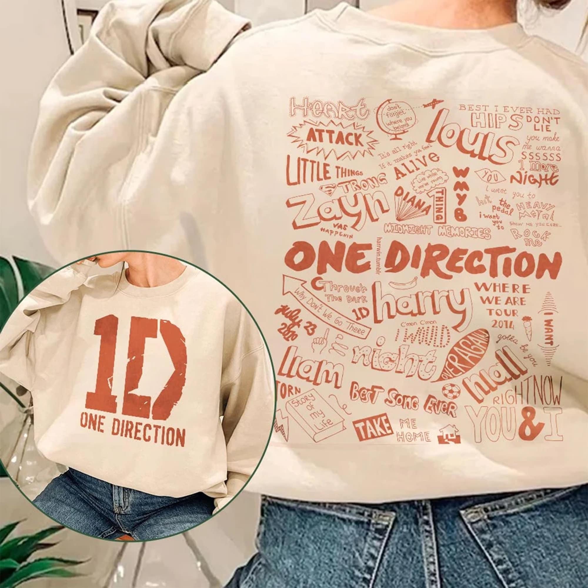 One Direction Album Band Trending Unisex Sweatshirt Gift T-Shirts, Hoodie | PodTeesHub.com