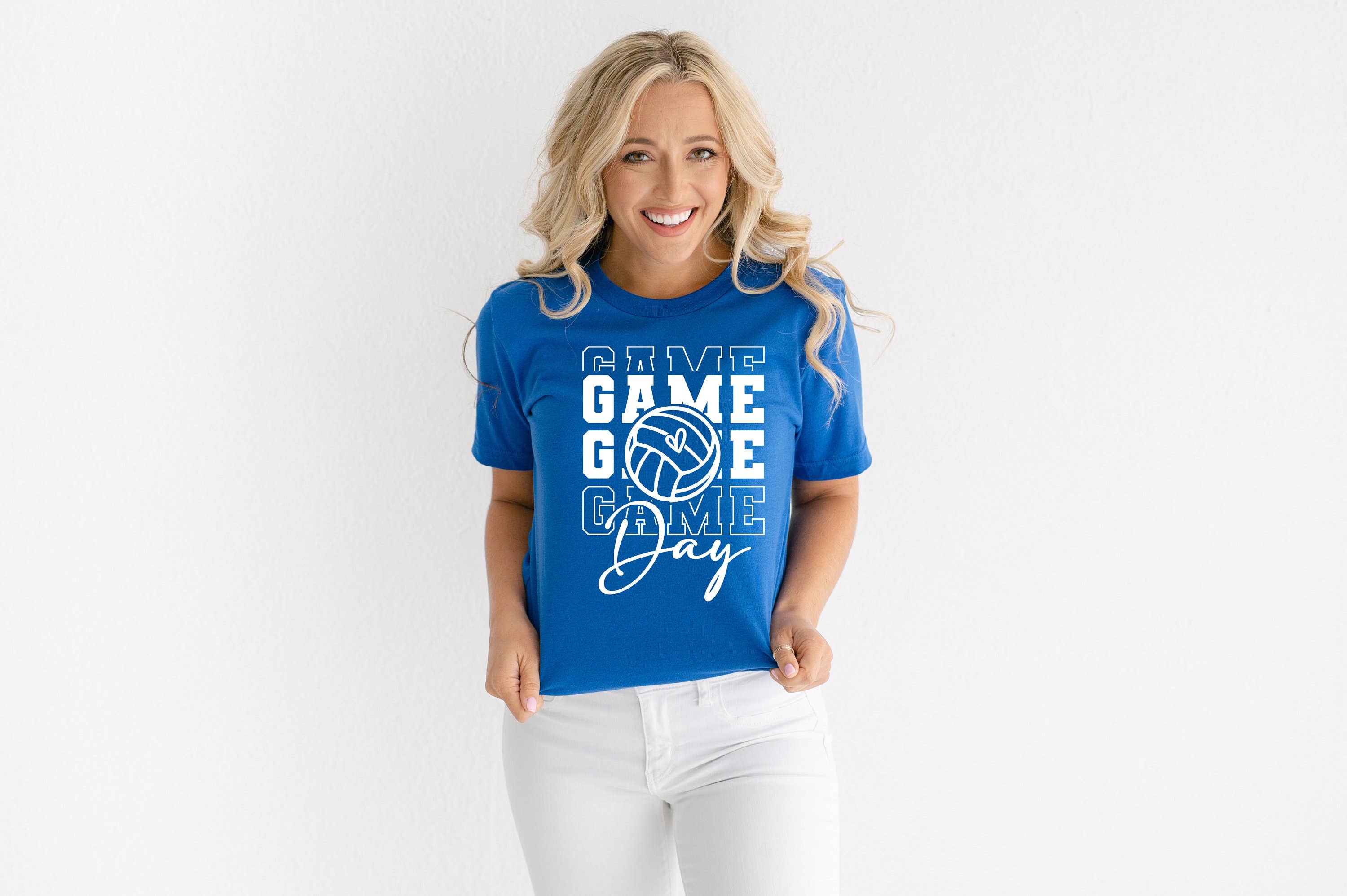 Volleyball Game Day Shirt – Graphic Tee For Moms Hoodie, Sweatshirt | PodTeesHub.com