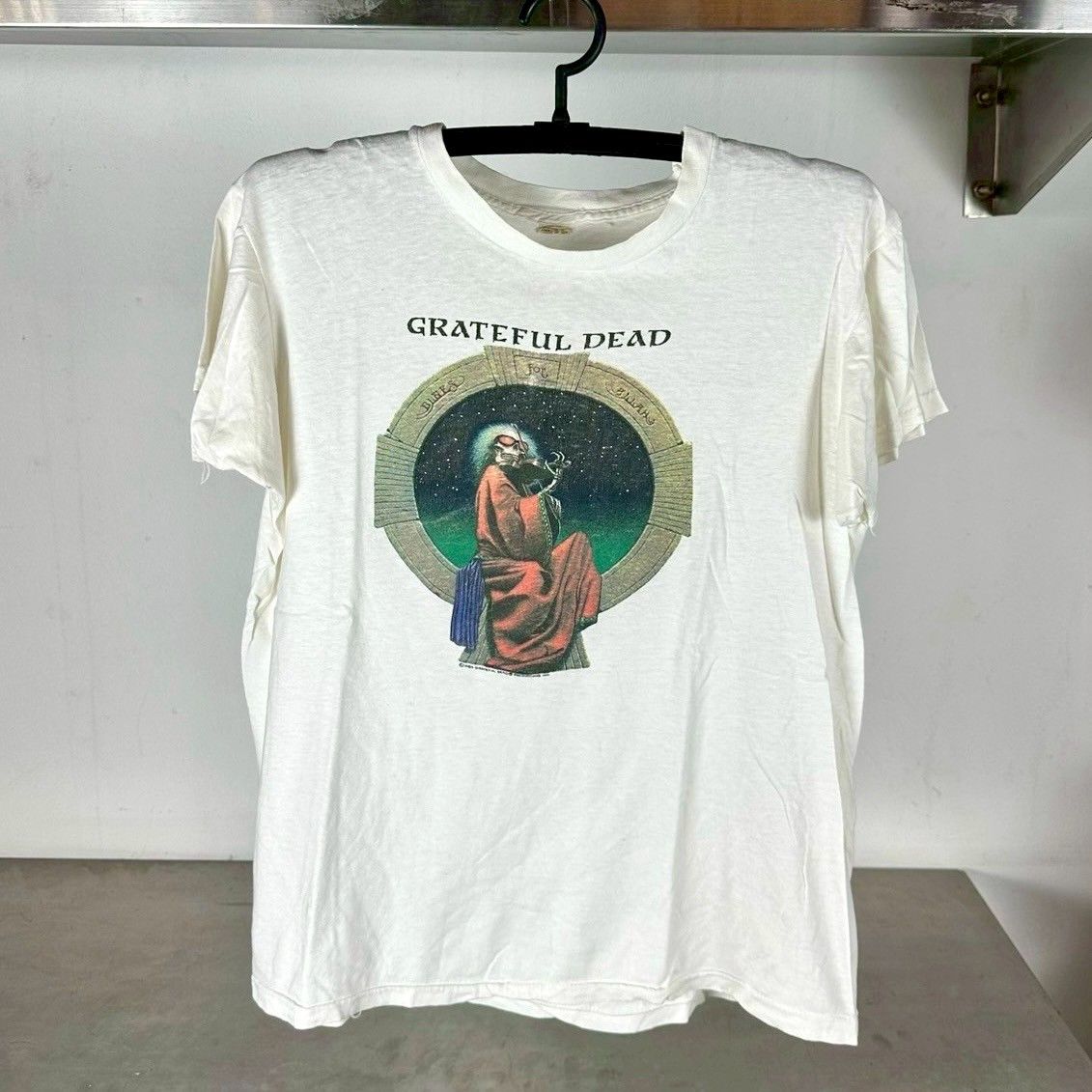 Vintage 1987 Grateful Dead Blues For Allah Rock Band T Shirt Hoodie, Sweatshirt | PodTeesHub.com