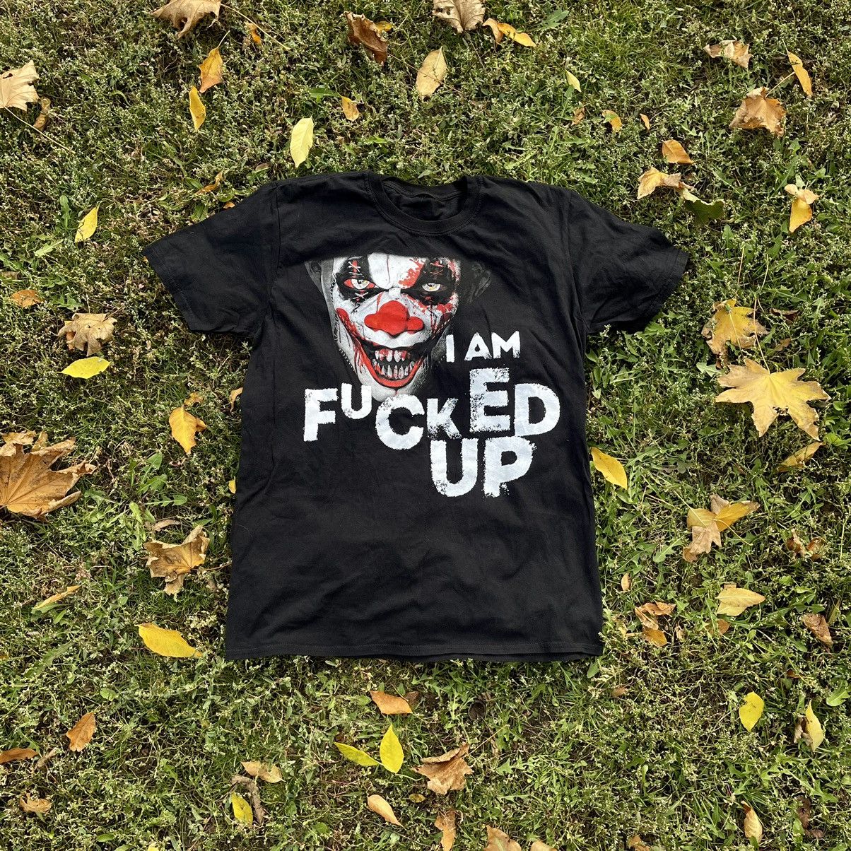 Vintage Y2k F Cked Up Band Skulls Dead Face Horror Tee Hoodie, Sweatshirt | PodTeesHub.com