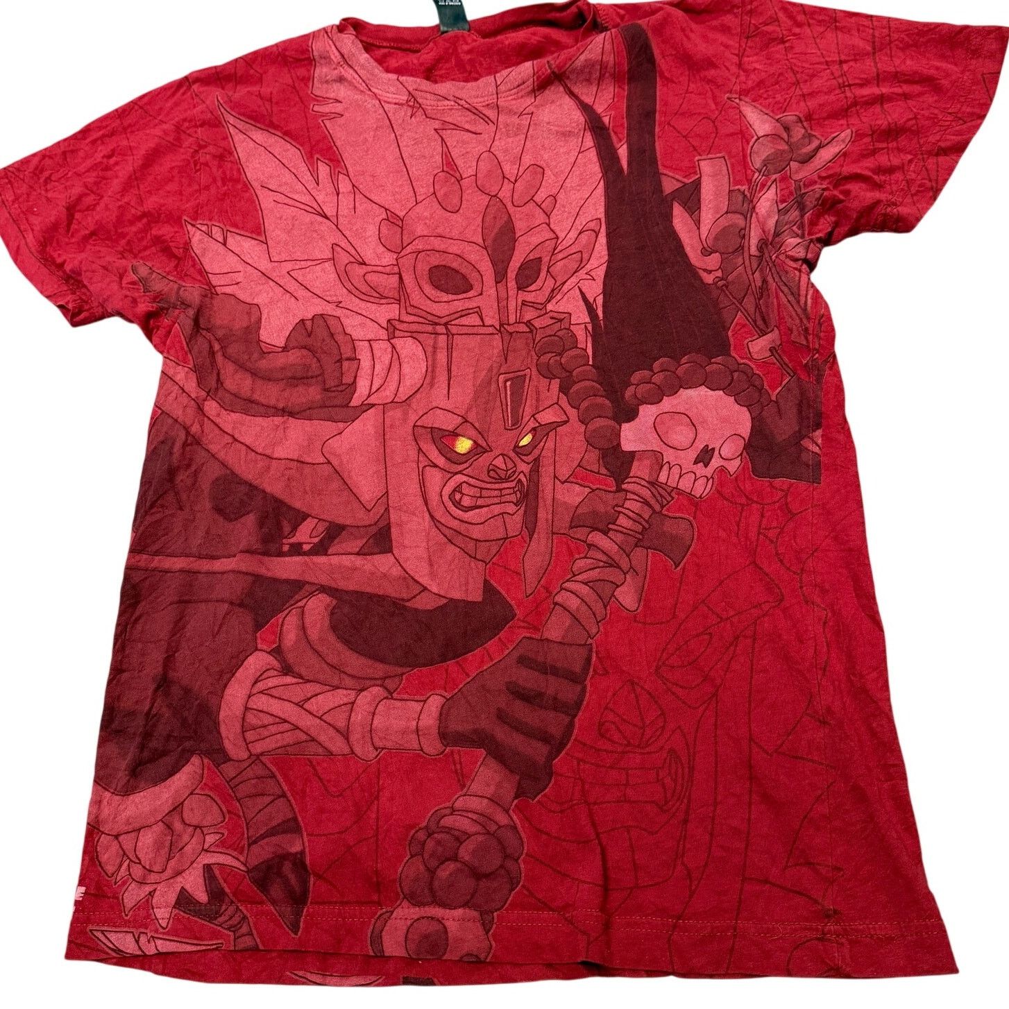 Vintage Diablo Ii Blizzard Aop Shirt Vintage Red Tee Video Game M Hoodie, Sweatshirt | PodTeesHub.com