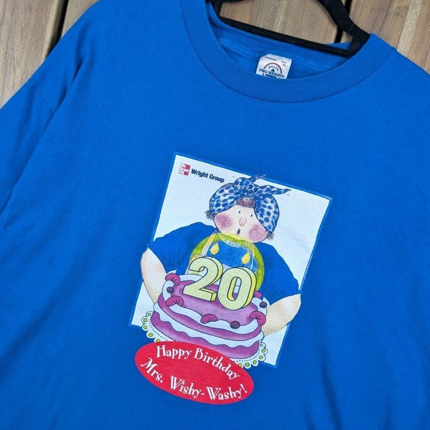 Delta Mrs Wishy Washy Mcgraw Hill Vintage 90s School T Shirt Xl Hoodie, Sweatshirt | PodTeesHub.com