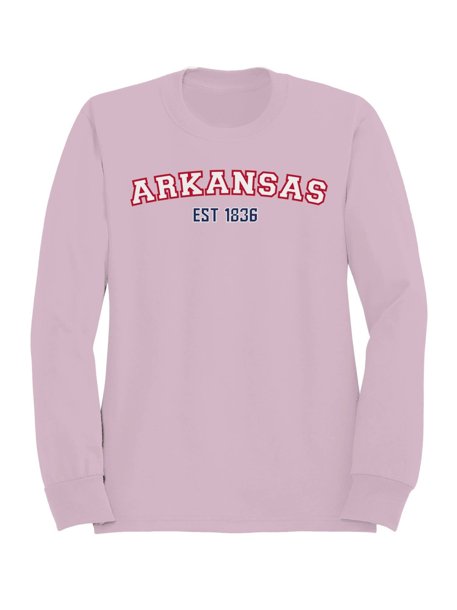 Arkansas Est 1836 Heritage Design Women's Sweatshirt T-Shirts, Hoodie | PodTeesHub.com