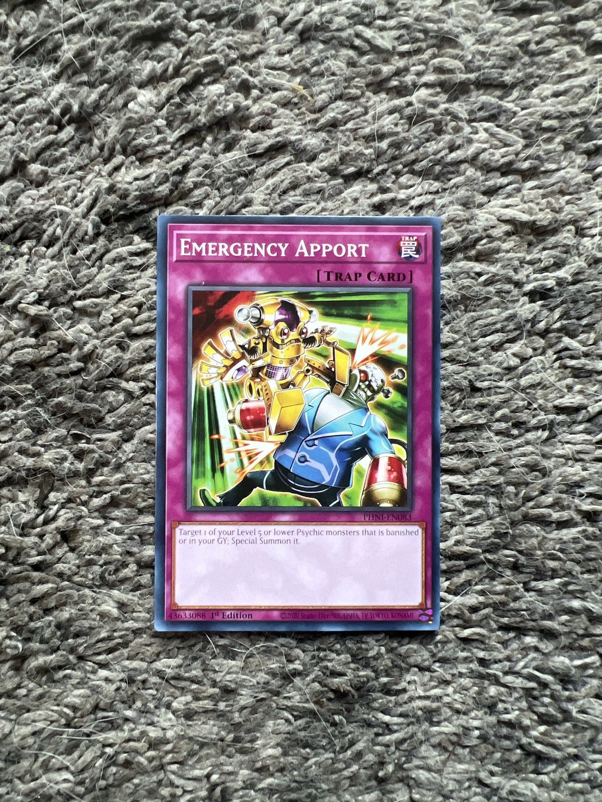 Hypebeast 2020 Konami Yu Gi Oh Emergency Apport Card T-Shirts, Hoodie, Sweatshirt