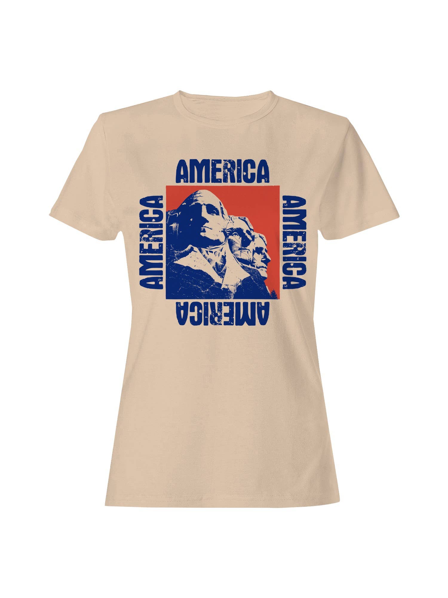 Mount Rushmore America Tribute Women's T-Shirt Hoodie, Sweatshirt | PodTeesHub.com