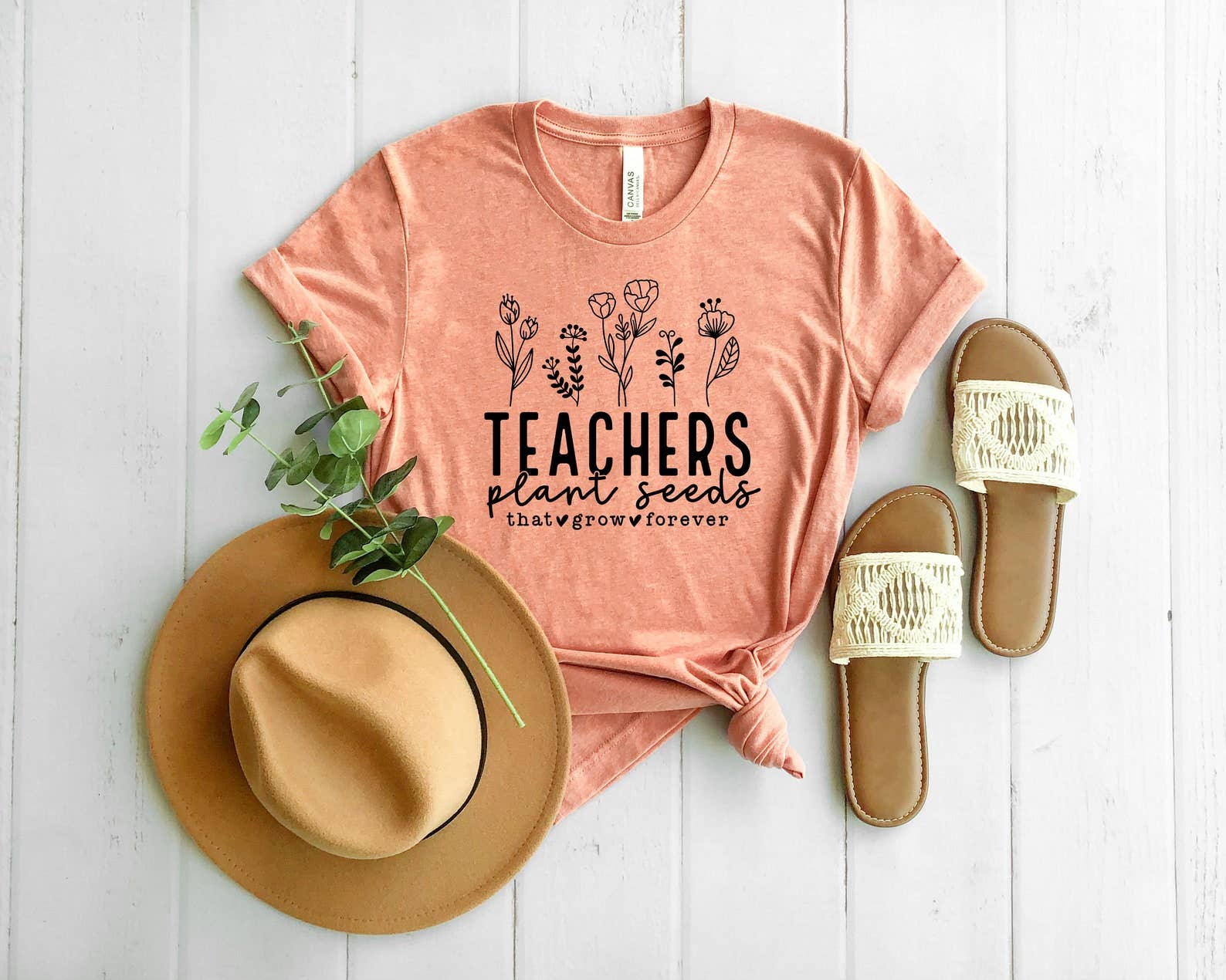 Teachers Plant Seeds T-Shirt Hoodie, Sweatshirt | PodTeesHub.com