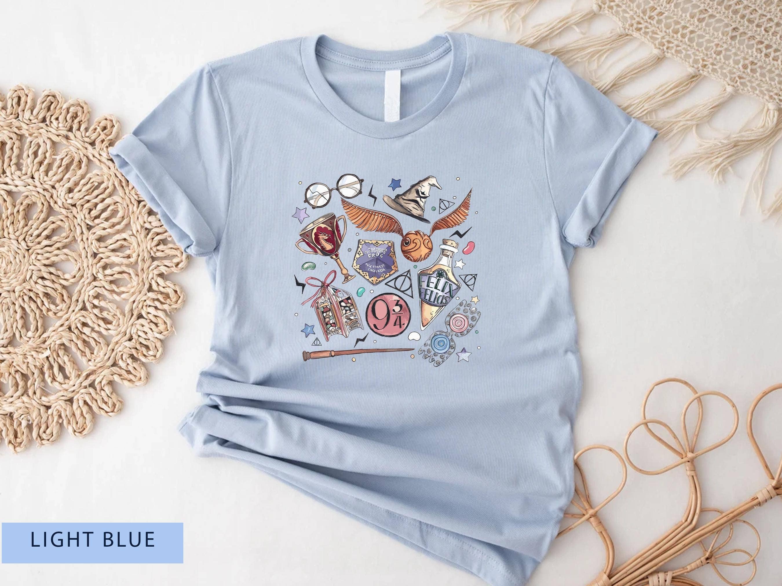 Magical Hp Wizard Lover Shirt - Bookworm Gift Hoodie, Sweatshirt | PodTeesHub.com