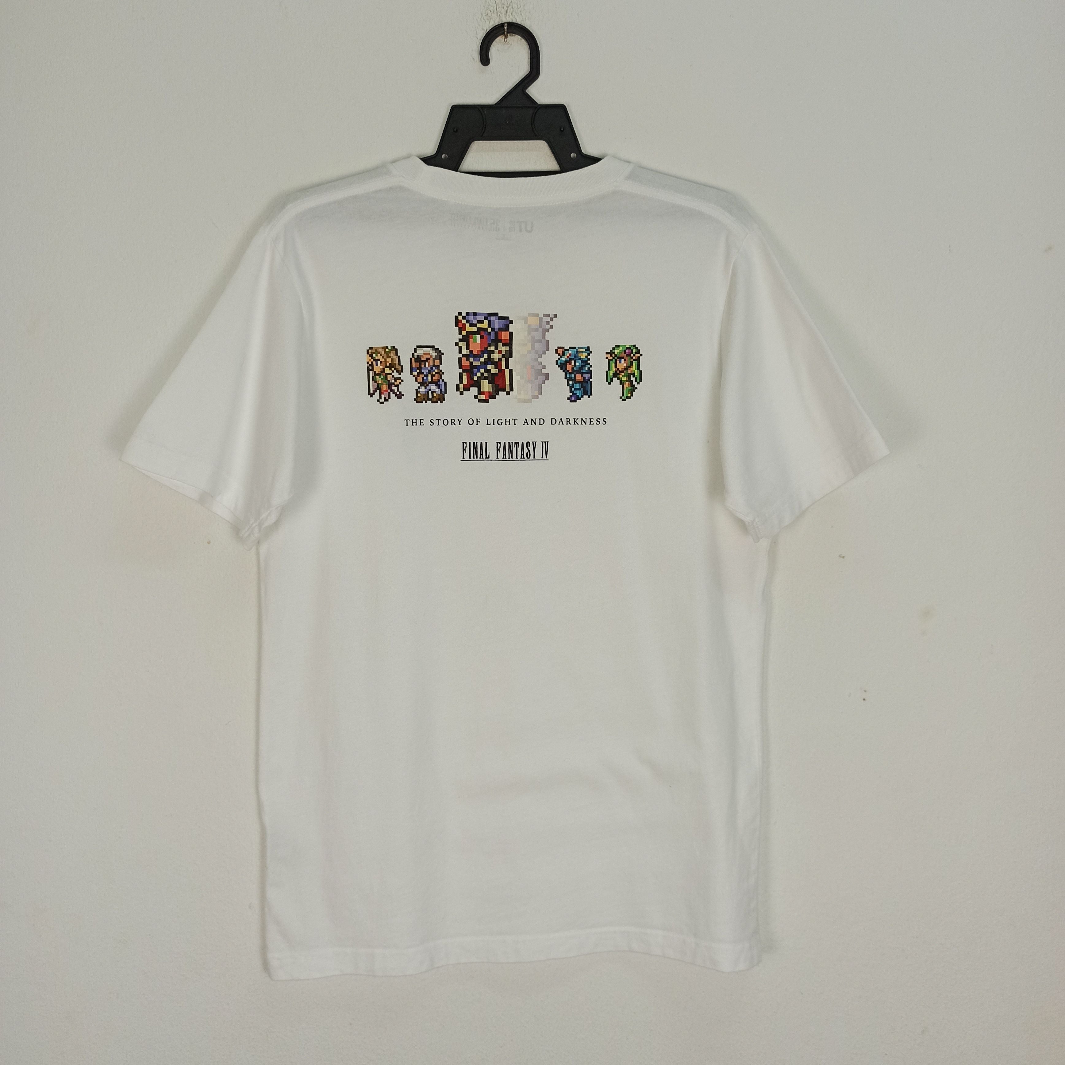 Anime Final Fantasy 35th Anniversary By Uniqlo Tees Hoodie, Sweatshirt | PodTeesHub.com